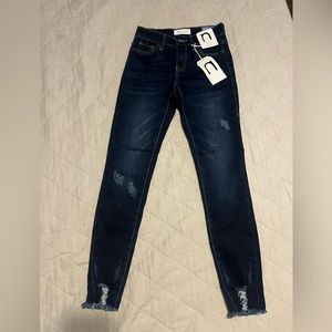 Nature Denim Dark Blue Mild Rise Jeans
